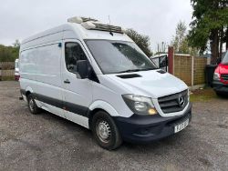 FLEXIBLE COLD CARGO CARRIER: 2017 MERCEDES SPRINTER HIGH ROOF