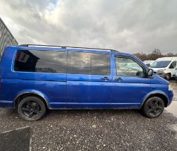 RELIABLE TRANSPORTER: VOLKSWAGEN T5 6-SEATER AUTO - MOT JULY 2024 - NO VAT ON HAMMER