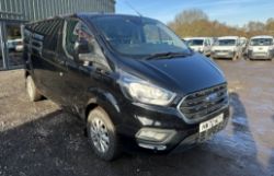 **(ONLY 39K MILEAGE)** PRACTICAL PARTNER: 70 PLATE TRANSIT CUSTOM ECOBLUE - NO VAT ON HAMMER
