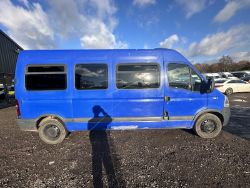 116K MILES - 2008 RENAULT MASTER: CAMPER PROJECT MINIBUS, READY TO ROLL - NO VAT ON HAMMER