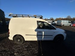 QUALITY MILEAGE WORKHORSE: VW CADDY C20 1.6 TDI PANEL VAN (NO VAT ON HAMMER)