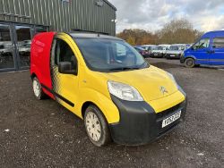 TRUSTY TRANSPORTER: CITROEN NEMO BIPPER, PART SERVICE HISTORY - NO VAT ON HAMMER