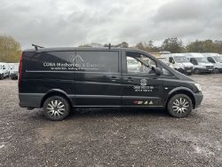 PRACTICAL EFFICIENCY: 2012 MERCEDES VITO LONG LWB - MOT JAN 2024 - (NO VAT ON HAMMER)