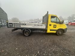 **(ONLY 94K MILEAGE)** MANUAL MARVEL: 2014 IVECO DAILY FLATBED - - NO VAT ON HAMMER