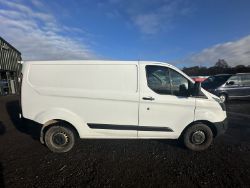 17 PLATE FORD TRANSIT CUSTOM 290 MOT JAN 2024 - NO VAT ON HAMMER