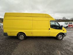 DURABLE 2012 FORD TRANSIT: 2.2 TDCI, LONG MOT, HONEST WORKHORSE - NO VAT ON HAMMER