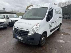 2017 VAUXHALL MOVANO: ENGINE STRIPPED - MOT: 15TH MARCH 2024 - NO VAT ON HAMMER