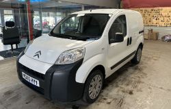 143K MILES - 65 PLATE CITROEN NEMO 590 LX HDI: RELIABLE PANEL VAN - MOT: MAY 2024 - NO VAT ON HAMMER