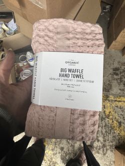 72 X THE ORGA COMPANY BIG WAFFLE HAND TOWEL CHRISTMAS GIFT - RRP OVER £1000