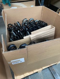 PALLET X74 GENUINE JAGUAR COIL SPRINGS T2R17129 & T2R7845 RRP £9,800