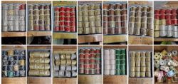 PREMIER 2.7M WIRED CHRISTMAS RIBBONS FULL CASES