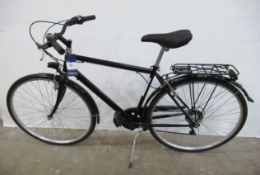 MBM 'Touring' bicycle in black- H50cm