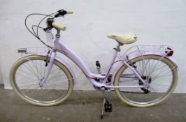 MBM 'Primavera' bicycle in pink and cream 26