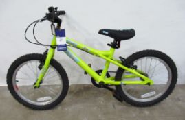 Dawes 'Blowfish' children's bicycle in yellow 18