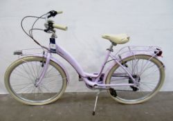 MBM 'Primavera' bicycle in pink and cream 26