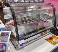Polar CD230-04 countertop display chiller