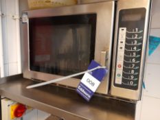 Unbadged microwave oven