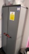 Plastic double door COSHH cupboard (Approx. 650 x 1750)