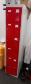 6 Person locker