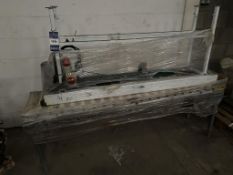 Gravity Conveyor 2000 x 450 x 680mm High and a Belt Conveyor 1800 x 400 x 800mm High