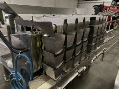 2003 Ishida Model CCW-NZ-108B-S/20-WF-BC 8 Station Mobile Multi Head Weigher c2000 x2100 x2200mm Hig