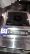 Vollrath 69543 Countertop single induction Hob serial number H037 0033997-4-022 WITHOUT POWER CABLE