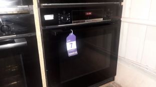 Bosch HR5B20F0 Series 4 Electric built in single Oven, Serial Number 491020505736020570, 240v