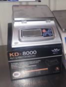 My Weigh KD8000 (8kg x 1g) Bench Scales