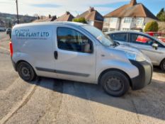 PEUGEOT BIPPER DIESEL 1.3 HDi 80 Professional Van, Reg: BF66 AJO, Mileage: 162,828 miles, V5: Yes,