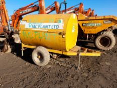 Trailer Mounted Fuel Bowser, Diesel, dated 17.04.15, Location: Southam, Warwickshire