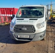 FORD TRANSIT 350 L3 DIESEL RWD 2.2 TDCi 100ps Double Cab Tipper, Reg: BW65 AAV, Mileage: Approx.