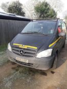 MERCEDES-BENZ VITO DUALINER LONG DIESEL 116CDI Window Van, Reg: HX15 OBF, Mileage: Approx. 214,000