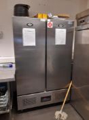 Foster FSL800L Double Door Freezer, Serial Number E5368425