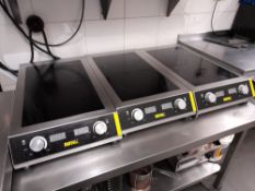 3 x Buffalo Twin Ring Hot Plates