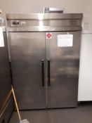 Double Door Stainless Steel Commercial Fridge