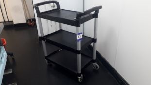 Cambro Three shelf trolley