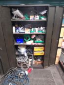 Lot comprising welding spares and consumables to include 2 INE boxed welding wire reels, Lincoln