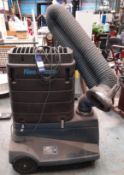 Nedermann 08084-00 240v mobile extraction unit with 3m arm, Year of manufacture 2008