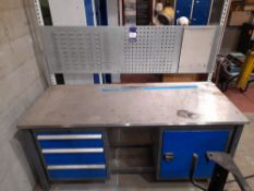 QMP Workbench 1800mmx750mmx840mm no keys