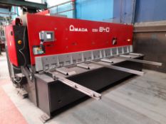 Amada GS11840 hydraulic guillotine shear, Serial n