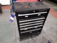 Sealey 6 drawer mobile tool chest, no keys