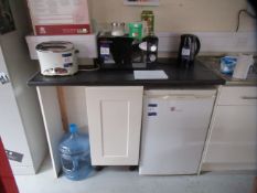 Frigidaire Undercounter Fridge with Russel Hobbs M