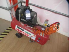 Clarke Warrior Air Oil Free Compressor 240v
