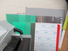 Quantity of Various Sign Making Sheets including F