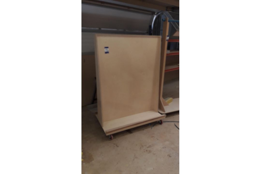 Double Sided Board Trolley and Mobile Rail Trolley - Image 2 of 3