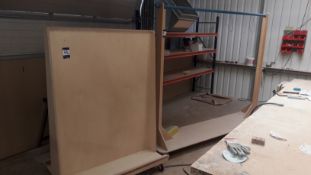 Double Sided Board Trolley and Mobile Rail Trolley