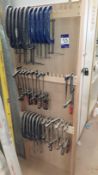 Quantity of various clamps to 1st Floor
