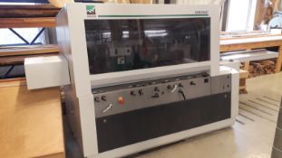 Weinig Variomat 5 Head Planer, (2011) S/N 116009 with quantity of blocks to cupboard and a