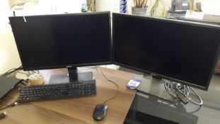 2 x BenQ GW2470-B 24