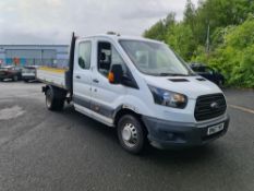 Ford Transit 350 Tipper, registration BN67 YMY, first registered 1 September 2017, V5 document, MOT
